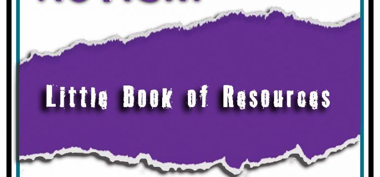 The front page image for the PDF of the Little Book of Resources